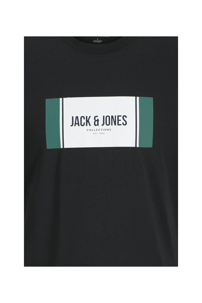 JJHAYATO TEE SS CREW NECK BTS LN 12278508 BLACK
